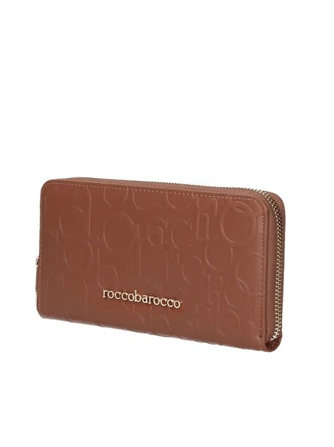 BELLA Grand portefeuille zipp&eacute; autour bronzer - Portefeuilles Femme