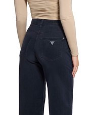 GUESS BELLFLOWER Pantalon en velours costume bleu - Pantalons pour femmes - 3