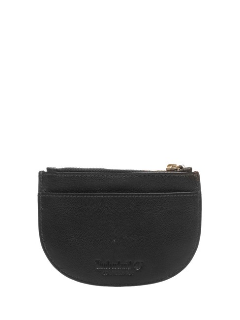 COIN Pochette à monnaie en cuir noir - Portefeuilles Femme