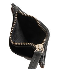 TIMBERLAND COIN Pochette à monnaie en cuir noir - Portefeuilles Femme - 3