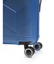 AMERICAN TOURISTER SUNCHASER  Chariot moyen bleu tranquille - Valises Rigides - 8