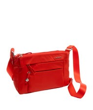 SAMSONITE MOVE 4.0 Petit sac bandouli&egrave;re 3 zips FLAMERED - Sacs pour Femme - 2