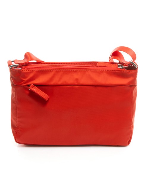 MOVE 4.0 Petit sac bandouli&egrave;re 3 zips FLAMERED - Sacs pour Femme