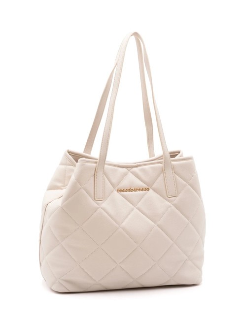 GLAM Sac shopping avec pochette blanc - Sacs pour Femme