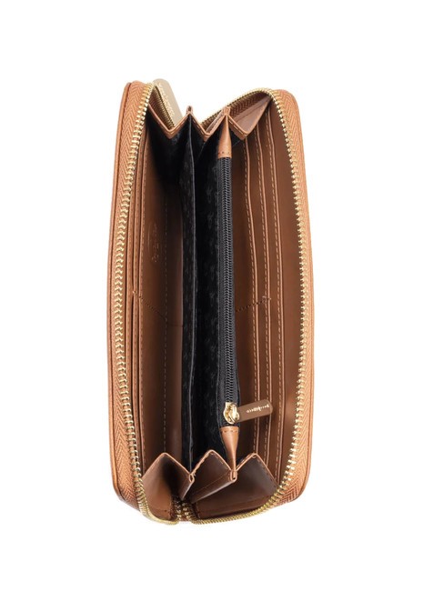 ADELE Grand portefeuille zippé autour bronzer - Portefeuilles Femme