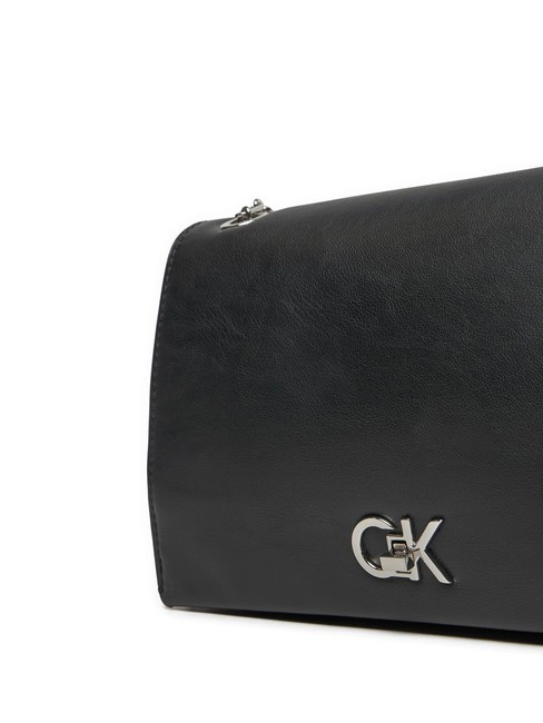 CK CONV CHAIN Sac à bandoulière convertible, sac crossbody pvh noir - Sacs pour Femme