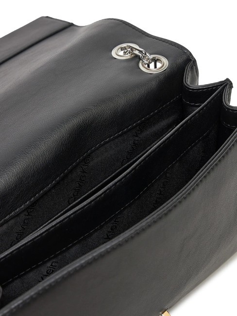 CK CONV CHAIN Sac à bandoulière convertible, sac crossbody pvh noir - Sacs pour Femme