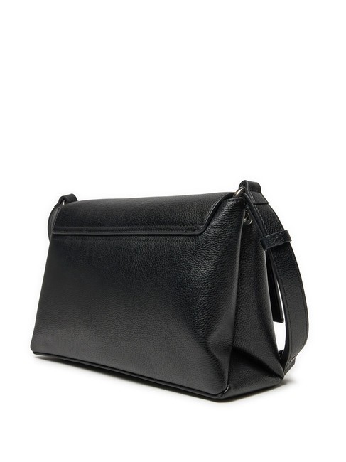 CK PLAQUE Sac bandoulière moyen pvh noir - Sacs pour Femme