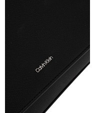 CALVIN KLEIN CK MUST Sac bandoulière à rabat pvh noir - Sacs pour Femme - 4