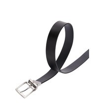 TOMMY HILFIGER DENTON Ceinture en cuir bleu sidéral / noir - Ceintures - 3