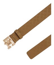 TOMMY HILFIGER TH MONOGRAM Ceinture en cuir toile safari - Ceintures - 2