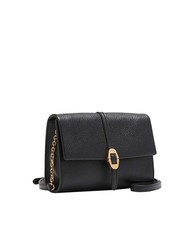 COCCINELLE DORIAN Mini sac bandouli&egrave;re en cuir martel&eacute; Noir - Sacs pour Femme - 2