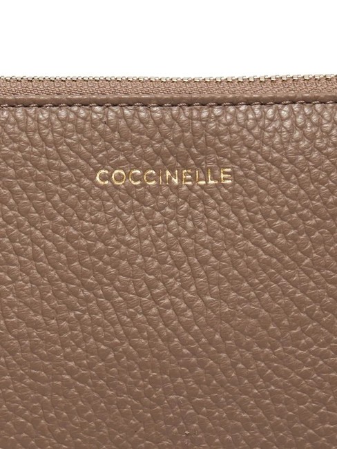 BEST CROSSBODY Mini-sac en cuir taupe chaud - Sacs pour Femme