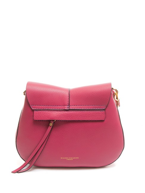 HELENA ROUND Sac bandouli&egrave;re, en cuir bougainvillier - Sacs pour Femme