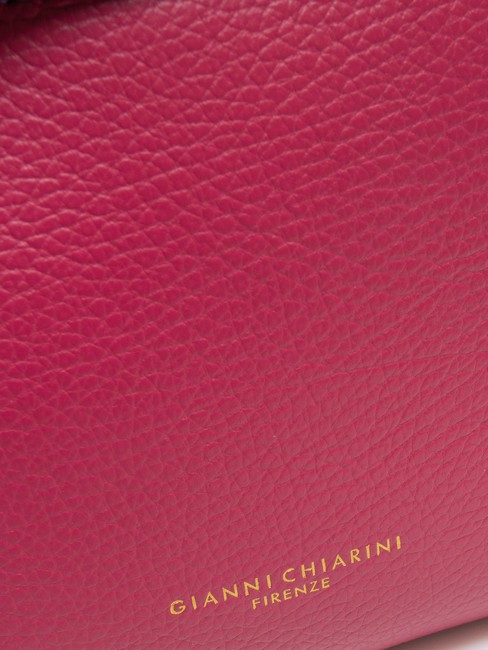 HELENA ROUND Sac bandouli&egrave;re, en cuir bougainvillier - Sacs pour Femme