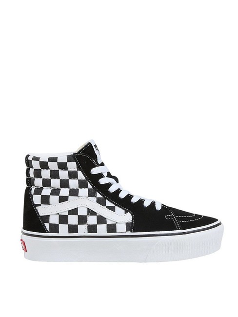 SK8-HI Platform 2.0 Baskets montantes damier/vrai blanc - Chaussures unisexe