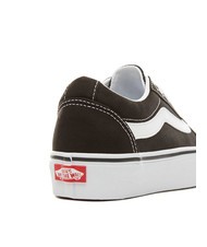 VANS WARD PLATFORM Baskets hautes noir blanc - Chaussures Femme - 6
