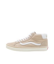 VANS MID SKOOL 37 Baskets montantes en cuir suédé beige/marron - Chaussures unisexe - 2