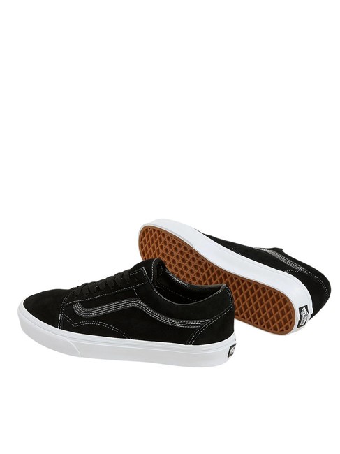 OLD SKOOL Baskets en cuir suédé noir - Chaussures unisexe
