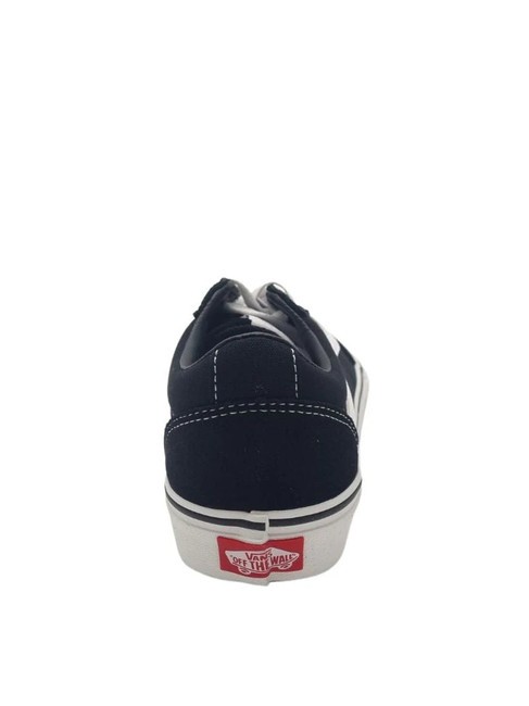 WARD W Baskets en toile noir blanc - Chaussures Femme