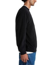 VANS CARLO LOOSE Sweat col rond en molleton noir - T-shirt - 3