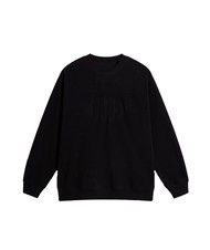 VANS CARLO LOOSE Sweat col rond en molleton noir - T-shirt - 5