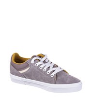 VANS SELDAN Baskets en cuir suédé rétro pop gris/crème brûlée - Chaussures Femme - 3