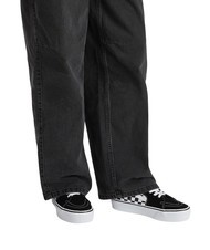 VANS SK8-HI Platform 2.0 Baskets montantes damier/vrai blanc - Chaussures unisexe - 5