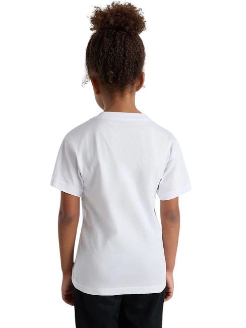 VANS CLASSIC T-shirt en coton blanc noir - Tee-shirt enfant