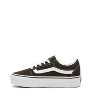 VANS WARD PLATFORM Baskets hautes noir blanc - Chaussures Femme - 4