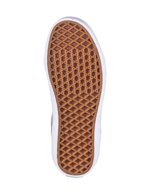 SELDAN Baskets en cuir suédé rétro pop gris/crème brûlée - Chaussures Femme