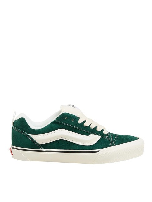 KNU SKOOL Baskets en cuir suédé porc daim vert - Chaussures unisexe