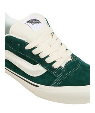VANS KNU SKOOL Baskets en cuir suédé porc daim vert - Chaussures unisexe - 3