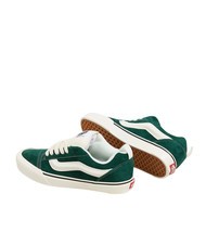 VANS KNU SKOOL Baskets en cuir suédé porc daim vert - Chaussures unisexe - 4