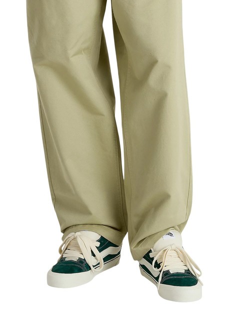 KNU SKOOL Baskets en cuir suédé porc daim vert - Chaussures unisexe