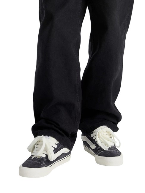 KNU SKOOL Baskets en cuir suédé porc suède gris - Chaussures unisexe