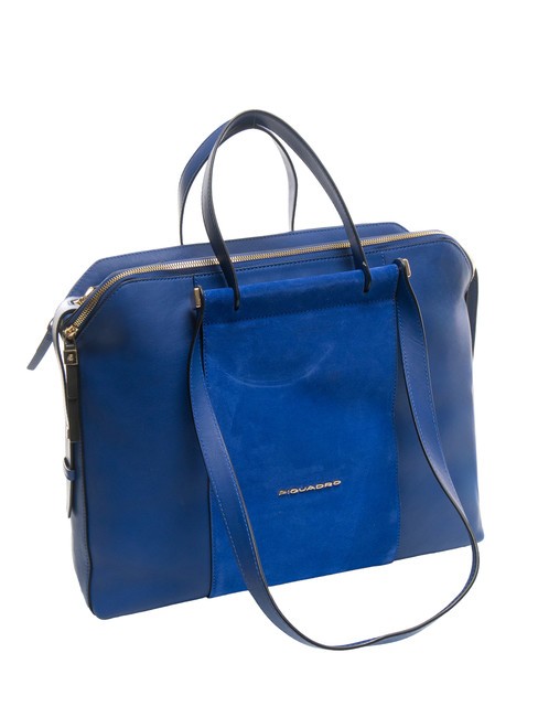 CAMPIONARIO - CIRCLE  CIRCLE Sac multifonction en cuir bleu - Porte Documents Travail