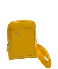 PIQUADRO Sacoche homme VIBE out, en cuir grain&eacute; - Sacs en Bandouli&egrave;res pour Homme