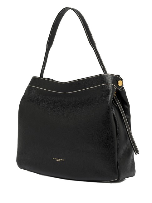 OTTAVIA  Sac bandouli&egrave;re, en cuir Noir - Sacs pour Femme