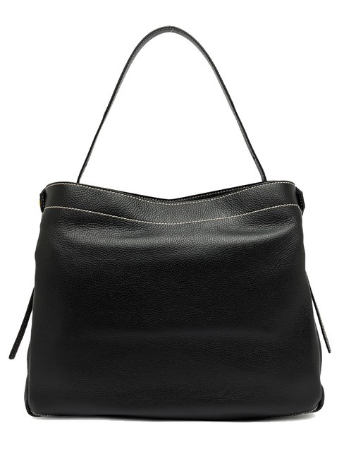 OTTAVIA  Sac bandouli&egrave;re, en cuir Noir - Sacs pour Femme