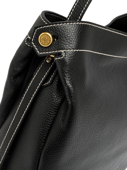 OTTAVIA  Sac bandouli&egrave;re, en cuir Noir - Sacs pour Femme