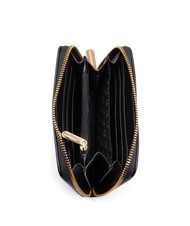 ROCCOBAROCCO LOGO METALLICO Portefeuille moyen zippé autour - Portefeuilles Femme