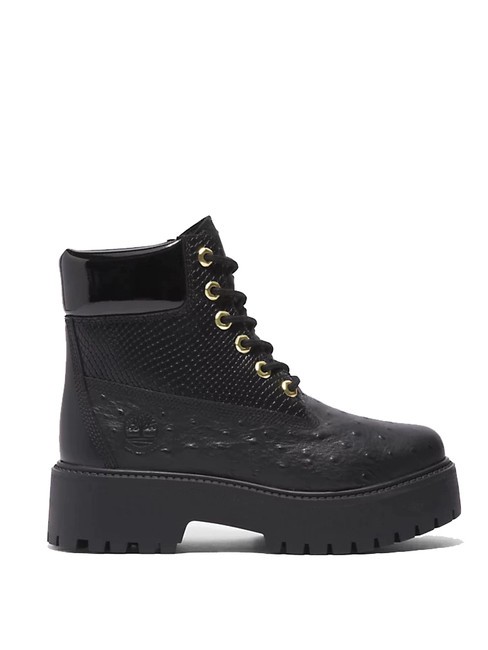 STONE STREET Bottines imperméables Jetblack - Chaussures Femme