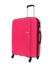 AMERICAN TOURISTER UPLAND Lot de 3 chariots : cabine, moyen, grand rose - Ensemble Valises - 4