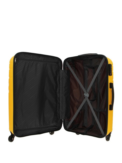 UPLAND Chariot de grande taille jaune - Valises Rigides