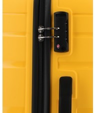 AMERICAN TOURISTER UPLAND Chariot de taille moyenne jaune - Valises Rigides - 4