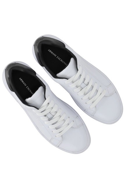 A|X Baskets en cuir multicolore op blanc noir - Chaussures Femme