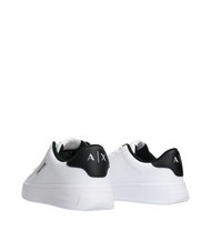 ARMANI EXCHANGE A|X LOGO Baskets  op.blanc+noir/noir - Chaussures Homme - 3