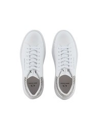 ARMANI EXCHANGE A|X Baskets MULTICOLORE / OP.WHITE + NOIR - Chaussures Homme - 4