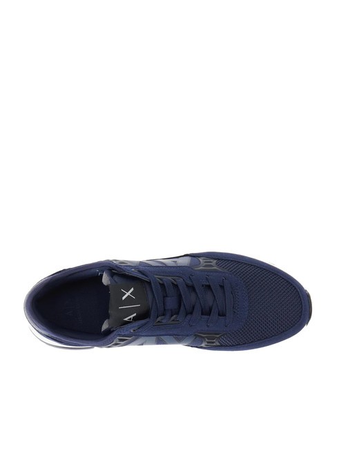 DUSSELDORF Baskets Homme marine + noir - Chaussures Homme